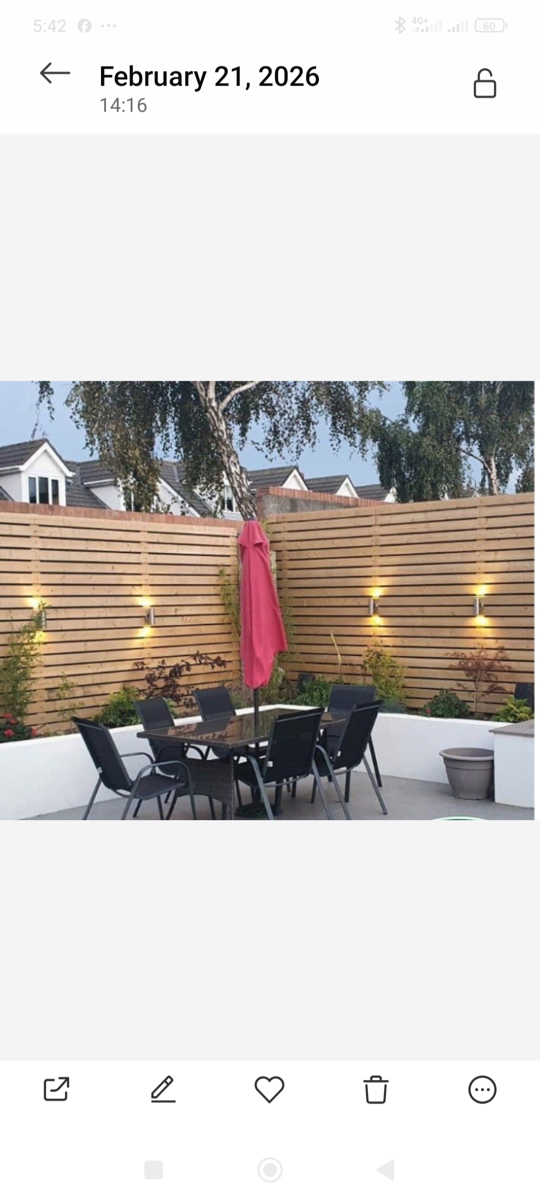 Fencing service on landscaping service